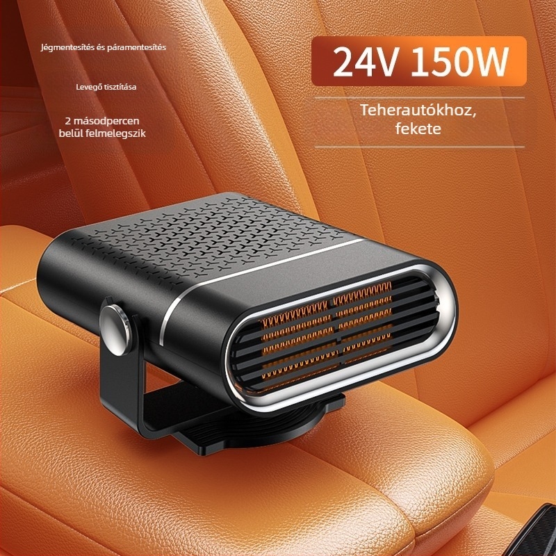 Autómelegítő 12V/24V párátlanításhoz és gyors fűtéshez, ABS ház, 150W