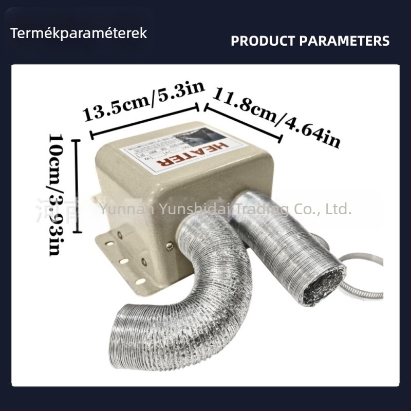 12V/24V-os járműhőfűtő berendezés teherautókhoz, defroster, elektromos fűtő és fűtőventilátor
