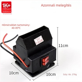 Autómelegítő télre — ABS ház, 1000W, Lin junwang, No.1 elektromos fűtőventilátor, licencelhető magáncímke