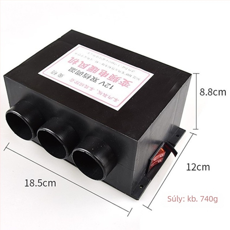 Autómelegítő télre — ABS ház, 1000W, Lin junwang, No.1 elektromos fűtőventilátor, licencelhető magáncímke