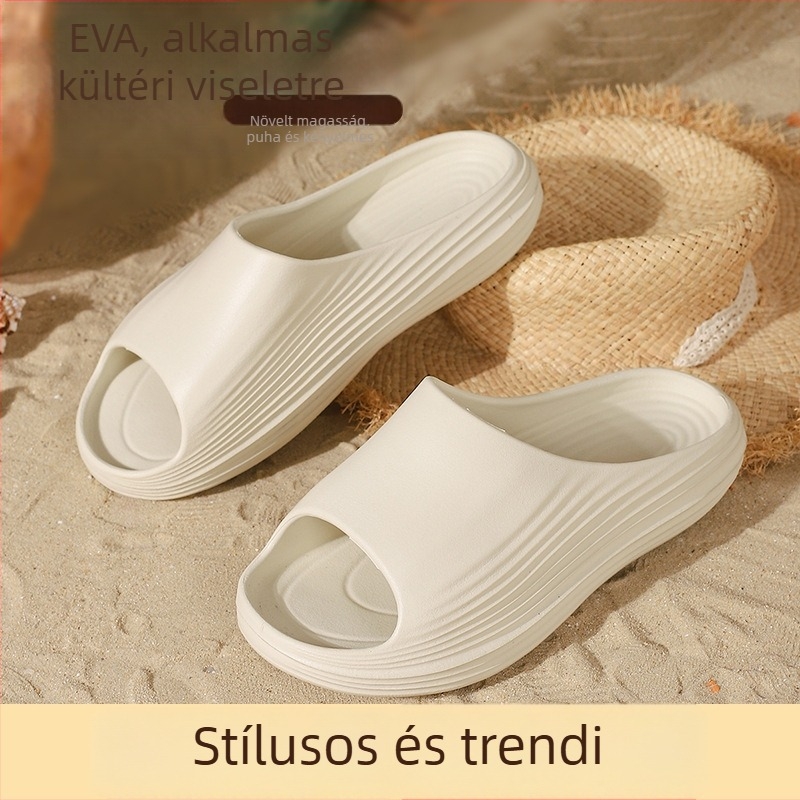 Flip-flop papucsok, EVA felsőrész és talp, csúszásmentes, kopásálló, könnyen felvehető