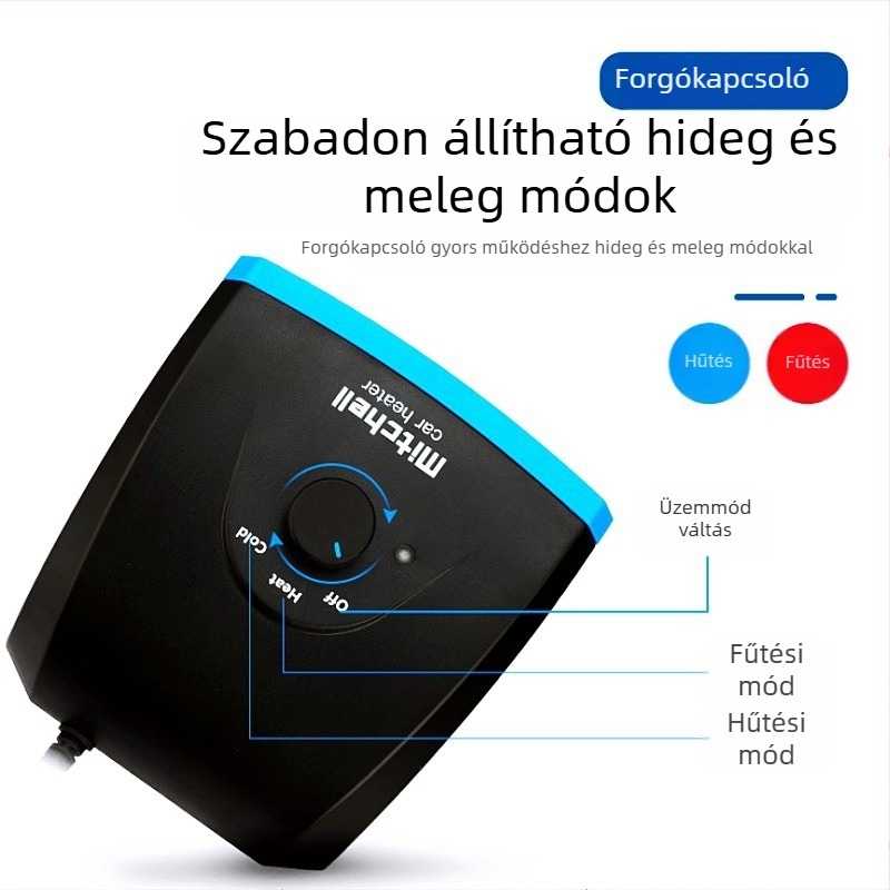 Autómelegítő 12V/24V, 150-260W, modellek H-201/H-202/H-601/H-602/H-701/H-702, fűtésre és párátlanításra