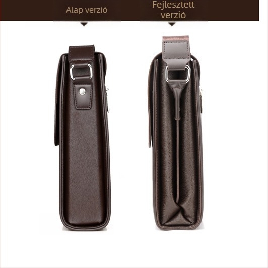 Férfi üzleti PU táska | vízálló, poliészter bélés, mindennapi használat, őszi 2021