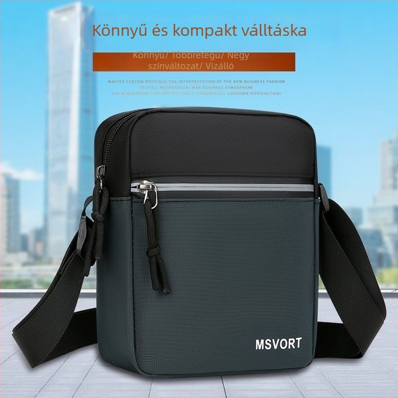 Férfi válltáska Love caier, üzleti utazásokhoz, anyag: poliészter; bélés: nylon (Márka: Love caier; Anyag: poliészter; Bélés: nylon; Stílus: üzleti utazás)