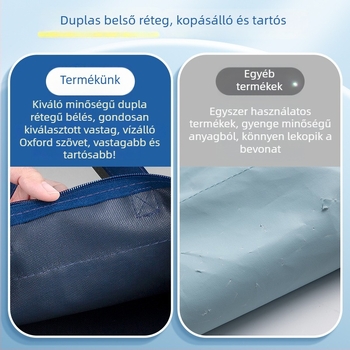 Beiduome vászon iskolatáska cipzárral – rajzfilm stílus, nagy kapacitás, általános iskolások számára