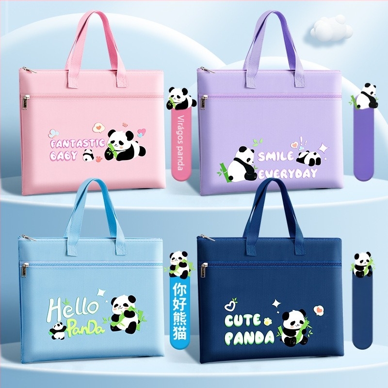 Beiduome vászon iskolatáska cipzárral – rajzfilm stílus, nagy kapacitás, általános iskolások számára