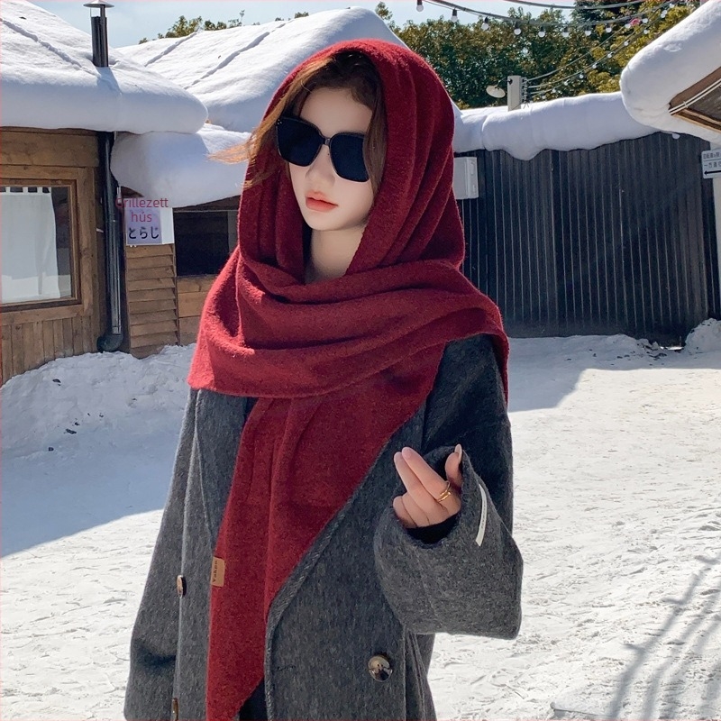 Női gyapjú háromszög sál, warp knitting kötés, melegen tart télen, sokoldalú stílus