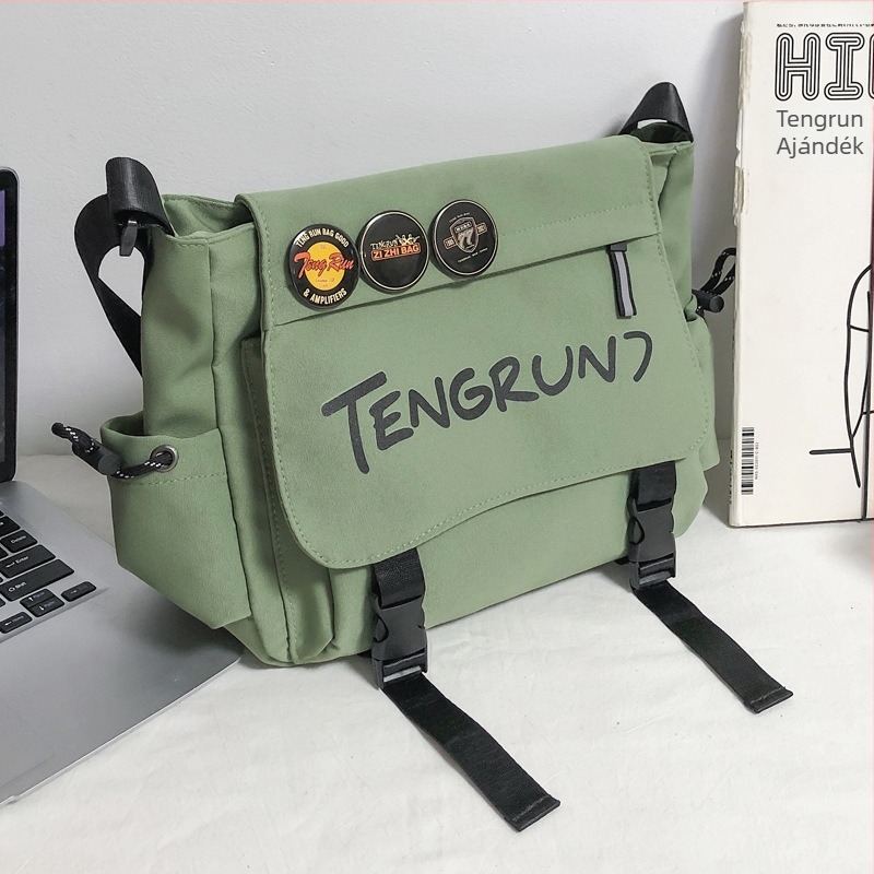 Férfi crossbody táska - Poliészter, Vízálló, Nylon bélés, Üzleti utazáshoz