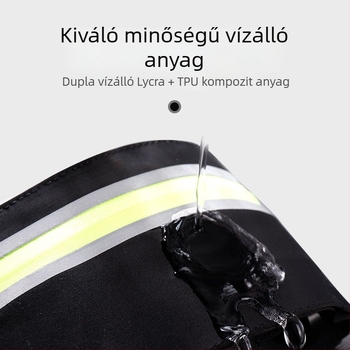 Futó deréköv férfiak és nők számára, telefontartó zseb, kültéri használatra, vékony, multifunkcionális kompakt táska