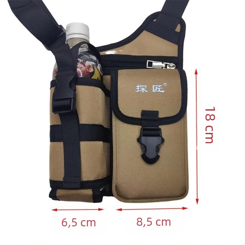 Férfi crossbody táska — városi stílus, Oxford szövet, ultra könnyű, kopásálló, bélés poliészter