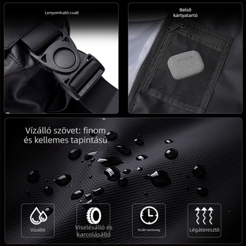 TANGCOOL Férfi válltáska, Oxford anyag, Városi stílus, Vízálló