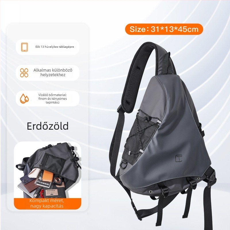 TANGCOOL Férfi válltáska, Oxford anyag, Városi stílus, Vízálló