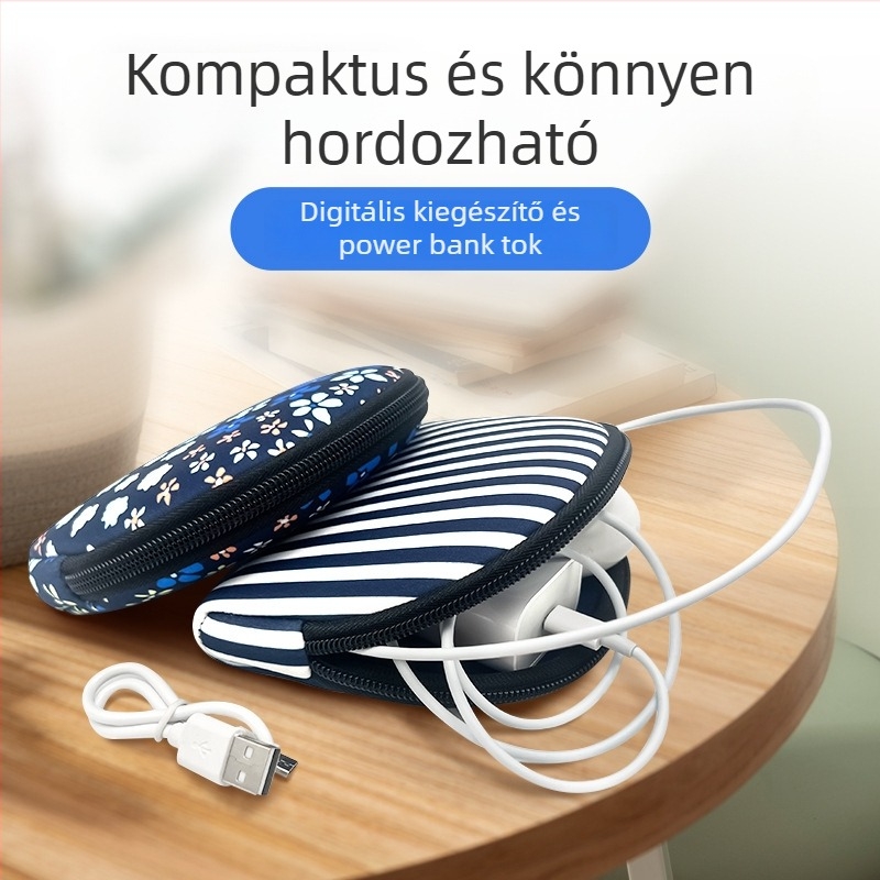 Mincstár és kis dolgok tároló táska – búvártextil, csíkos minta, poliészter bélés, lélegző és vízálló
