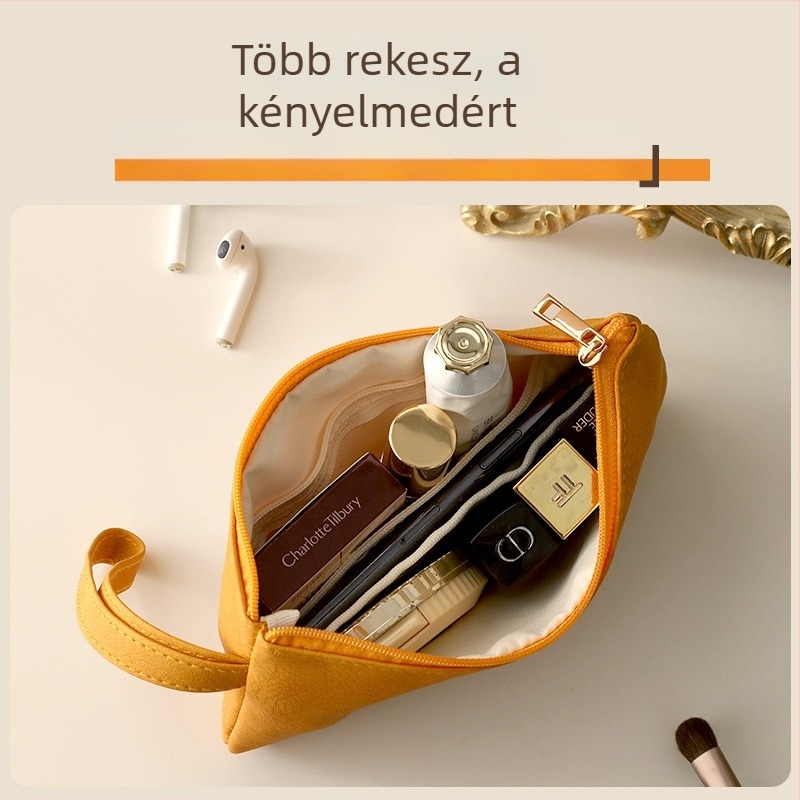 Kozmetikai táska, PU anyag, modell G30514, kézitáska-stílus, többfunkciós, utazáshoz
