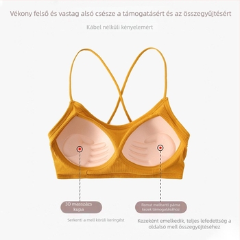 Viszkóz Chest-Wrap / Tube Top, teljes kosár, légáteresztő támogatás és anti-expozíciós kialakítás
