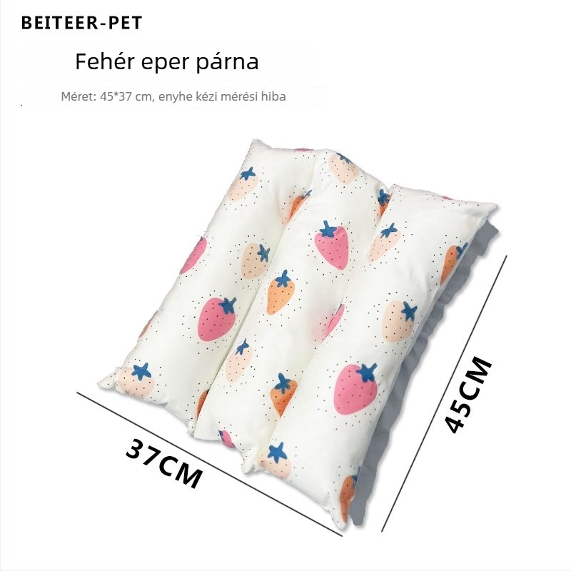 Téli meleg háziállat matrac nyulak és tengerimalacok számára – pamut alvó párna