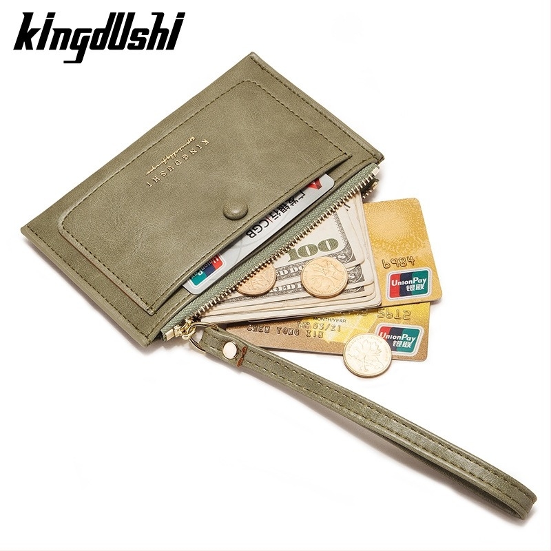 Kingdushi PU pénztárca, Fresh and Sweet stílus, poliészter belsővel, Tavasz 2023