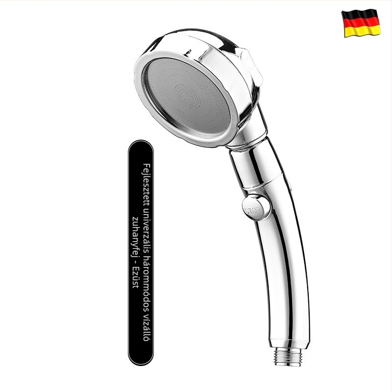 Kézi zuhanyfej készlet, esőfunkció, HS2018 modell, ABS, 0–90°C, 1 MPa