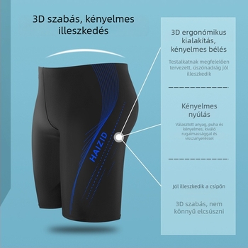 Férfi gyorsan száradó lazán szabású úszónadrág, 80-90% poliészter, mintázat, poliészter bélés, sporthoz és úszáshoz