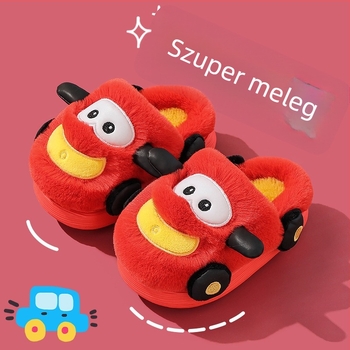 Gyerek EVA papucs, Cartoon minta, csúszásmentes talp, téli használatra, márka Jiduo Yu