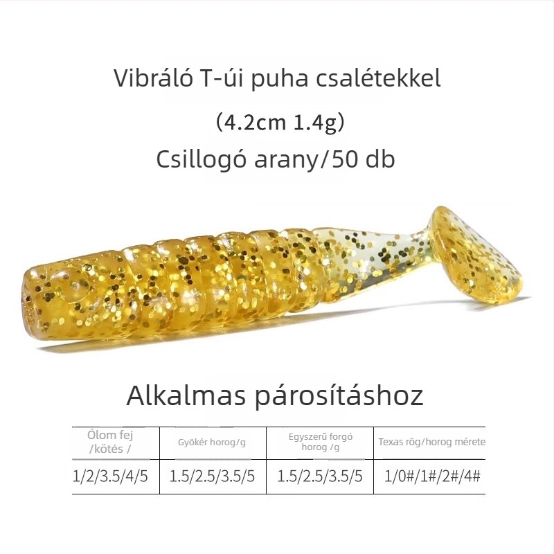 Lead Head Hook No. 3 – Barbed, tóhoz való horgászathoz, 50 000 darab