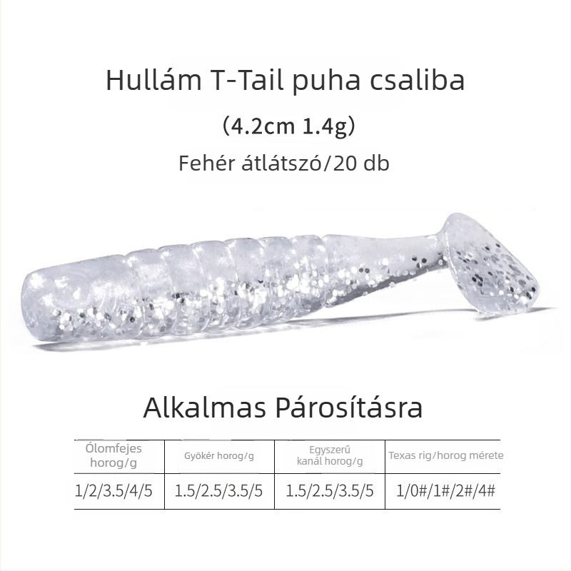 Lead Head Hook No. 3 – Barbed, tóhoz való horgászathoz, 50 000 darab