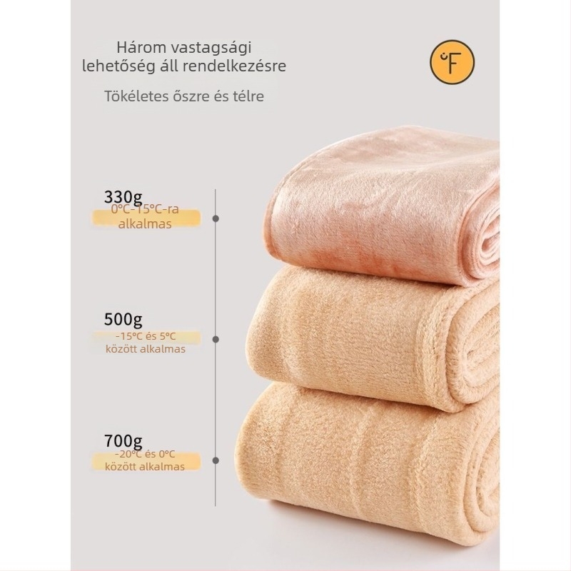 Plusz méretű téli leggings fleece-béléssel, testszínű, 3/4 hosszúságú, melegen tartó