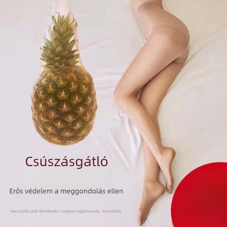 0D Átlátszó nejlon Core-Spun Selyem Harisnya, Ultra-vékony, Varrás Nélküli, T-Crotch