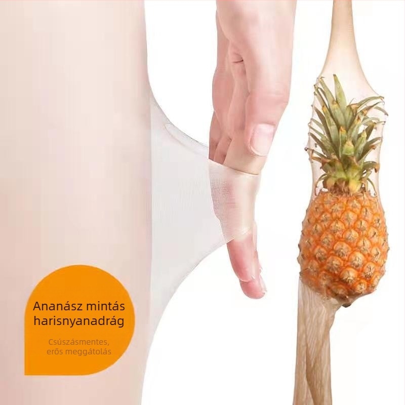 0D Átlátszó nejlon Core-Spun Selyem Harisnya, Ultra-vékony, Varrás Nélküli, T-Crotch