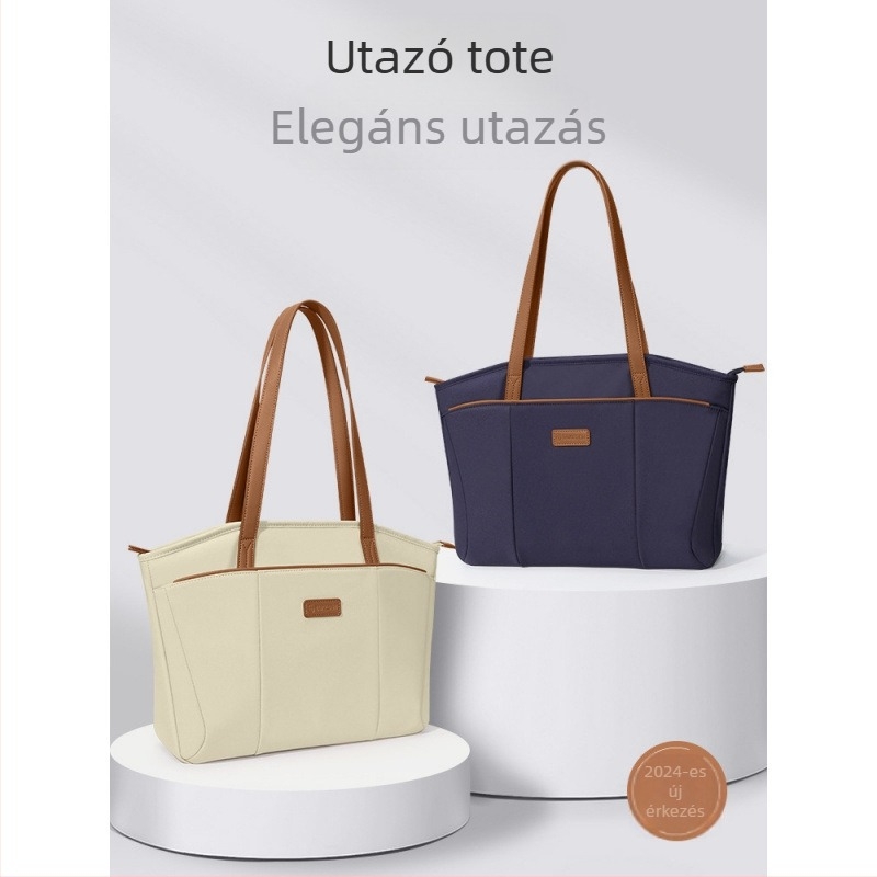 Női válltáska és tote laptophoz, 15,6 hüvelykes Apple/Lenovo/Huawei laptopokhoz, 14 és 13,3 hüvelykes modellek