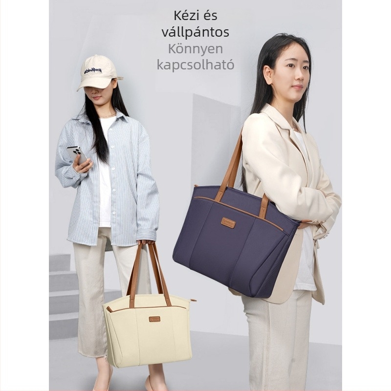 Női válltáska és tote laptophoz, 15,6 hüvelykes Apple/Lenovo/Huawei laptopokhoz, 14 és 13,3 hüvelykes modellek