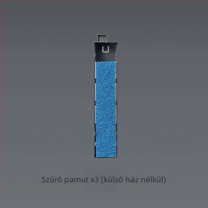 Xiaomi okos akváriumhoz szűrőmodifikáló készlet – fizikai-biokémiai melegítőkamra fejlesztése, teljes tartozékkészlet