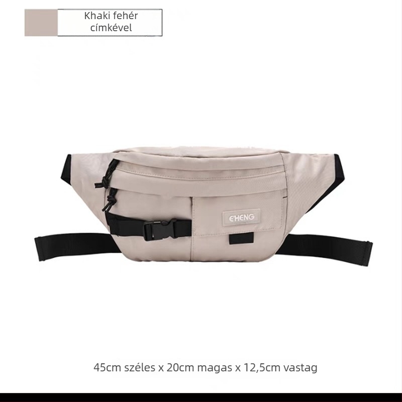 Keresztpántos táska, uniszex, Oxford anyag, lélegző, vízálló, ultra könnyű, Model 049