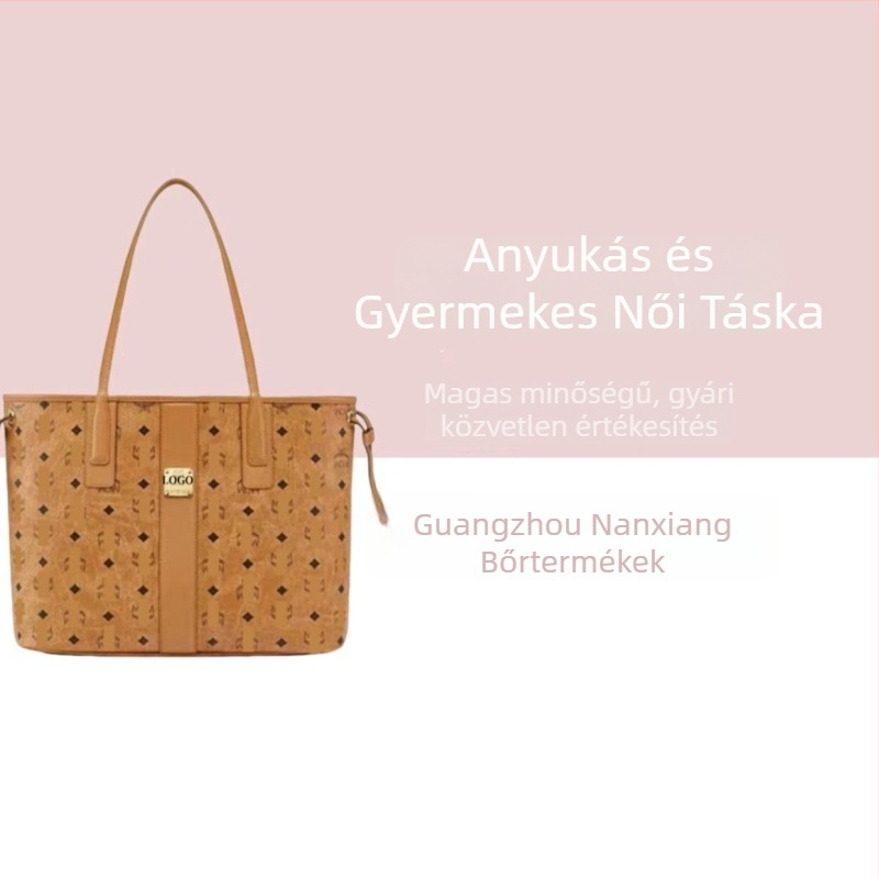 MC* Tote táska, PVC anyag, városi stílus, vászon bélés, horizontális négyzet alak