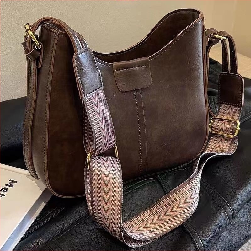 Női Corduroy Tote táska – PU bélés, cipzáras zárás, belső cipzáros zseb, puha, szabadidős utazásokra