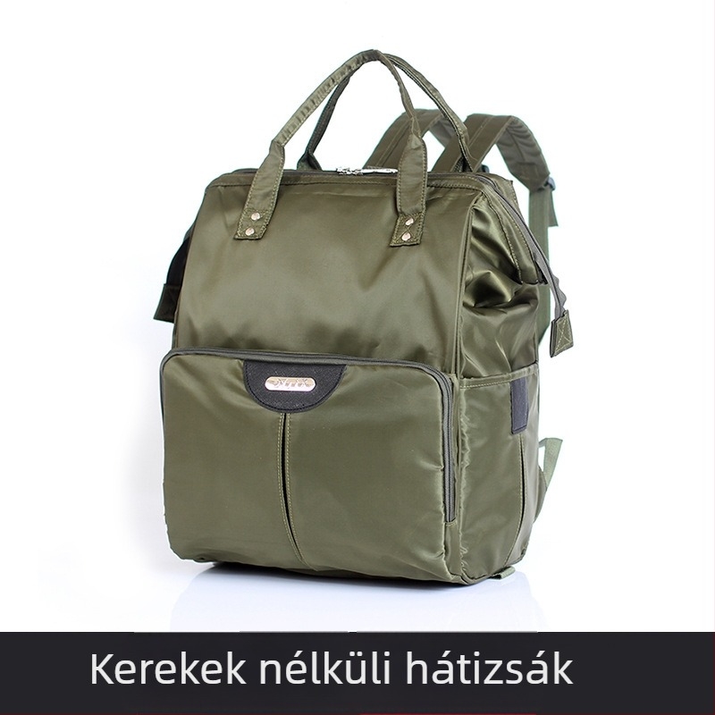 Kerékes utazótáska, 36–55 L, Oxford anyag, vízálló, kopásálló