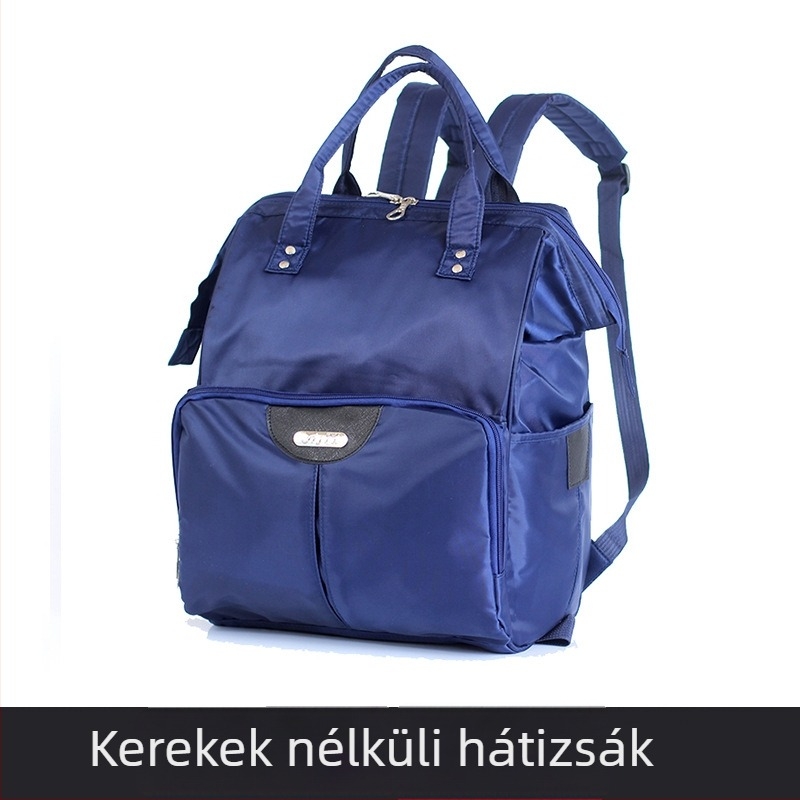 Kerékes utazótáska, 36–55 L, Oxford anyag, vízálló, kopásálló