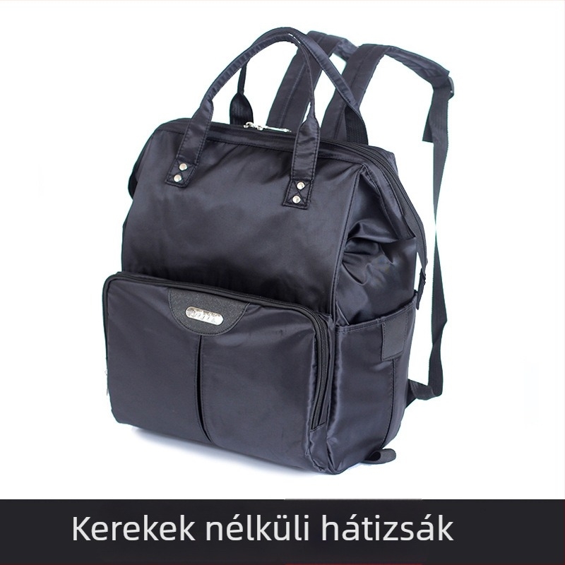Kerékes utazótáska, 36–55 L, Oxford anyag, vízálló, kopásálló