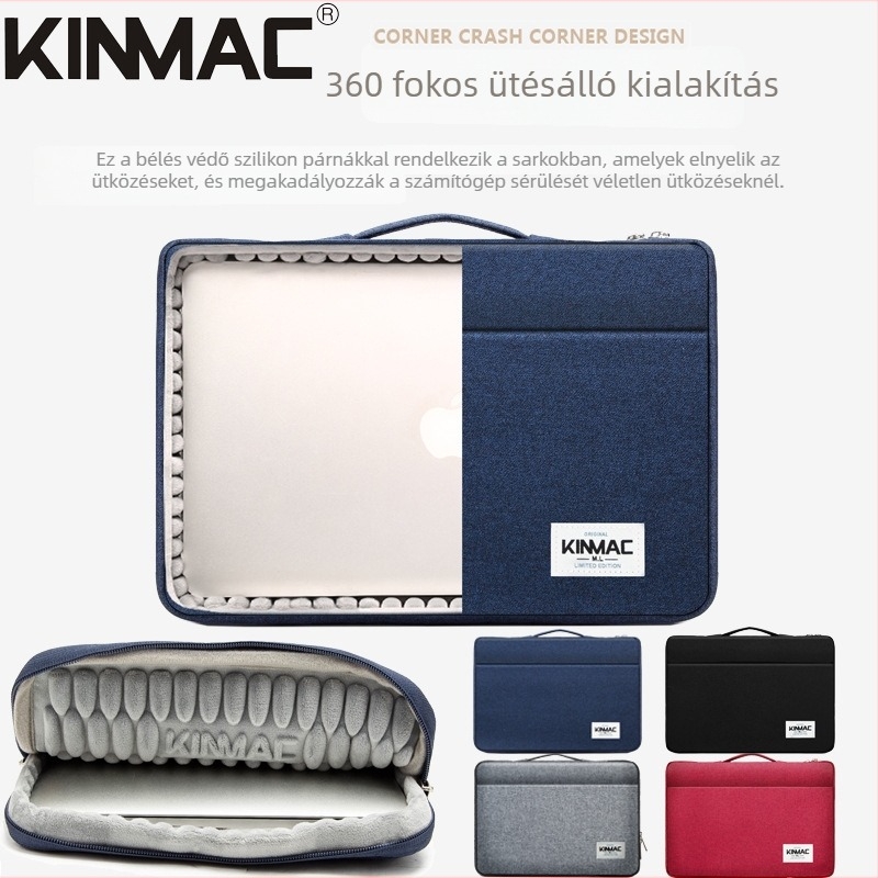 Belső védőtasak noteszgép és tablet számára — Oxford anyag, lélegző, vízálló, kopásálló, cipzár