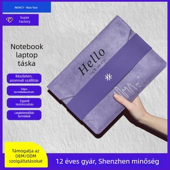 DuPont Papír Laptop Táska – Vízálló, Ultra könnyű, Bővíthető kialakítás, Betűmintás belső, Poliészter bélés – Daylight Light City