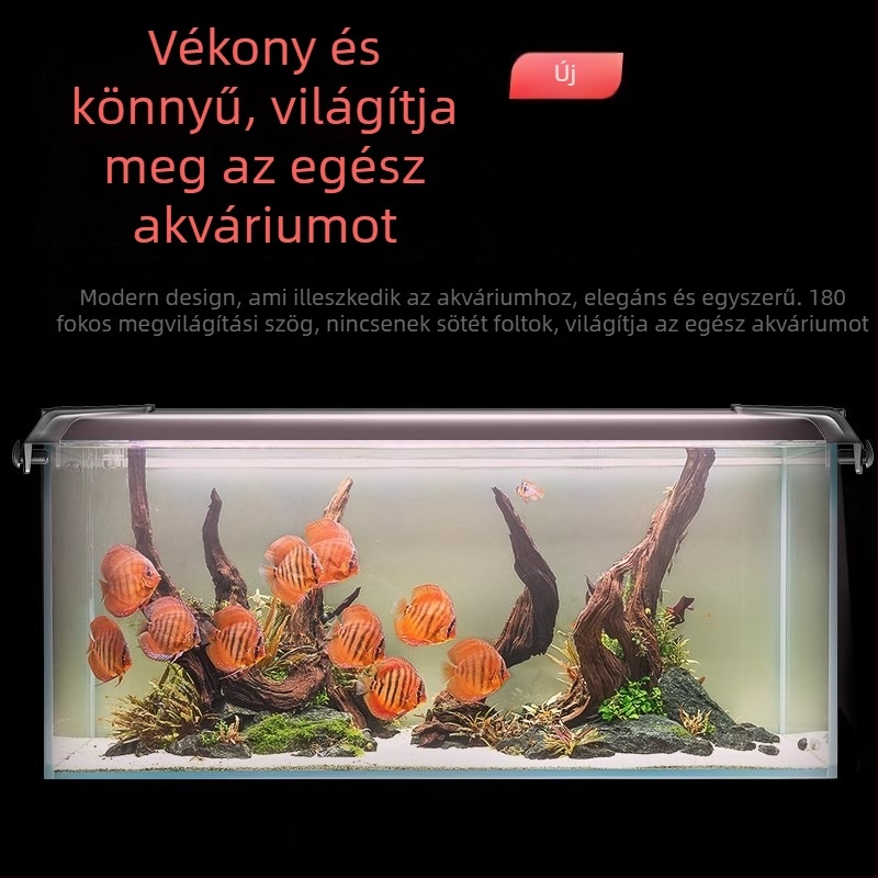 Jiyin Akváriumi LED merülő lámpa, alumínium ötvözet burkolattal, vízálló