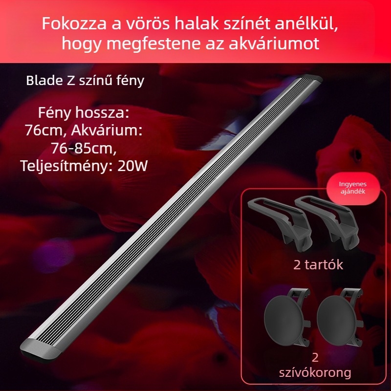 Jiyin Akváriumi LED merülő lámpa, alumínium ötvözet burkolattal, vízálló