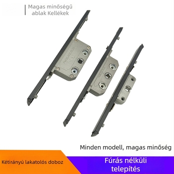 Ablakzár jelszavas zár, rozsdamentes acél, kétirányú zárómechanizmus, otthoni ablakokhoz és ajtókhoz