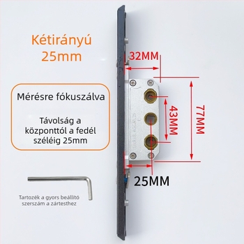 Ablakzár jelszavas zár, rozsdamentes acél, kétirányú zárómechanizmus, otthoni ablakokhoz és ajtókhoz