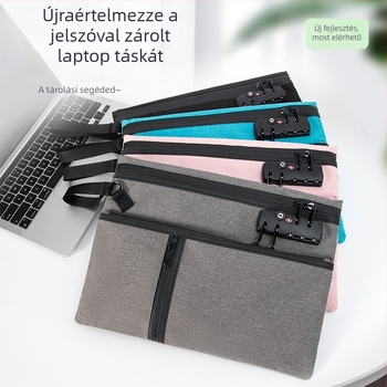 Sikadi Útlevél- és Dokumentumtároló — Oxford Szövet, Anti-lopás, Vízálló, Légáteresztő, Poliészter Bélés