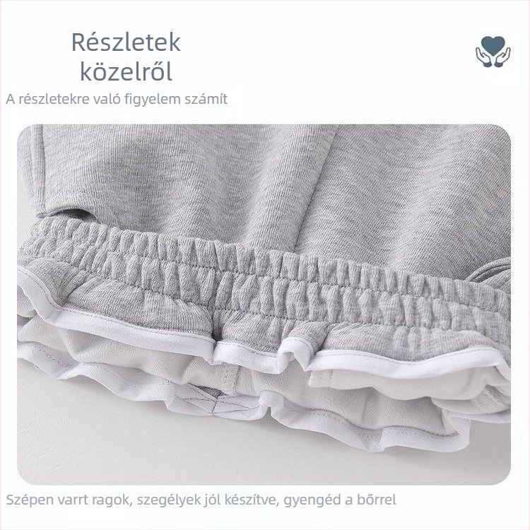 Lányoknak való kordbársony nadrág nyúlszőrrel, My Melody & Kuromi témájú, koreai stílus, 2025 tavasz – 3–8 éves korosztálynak.