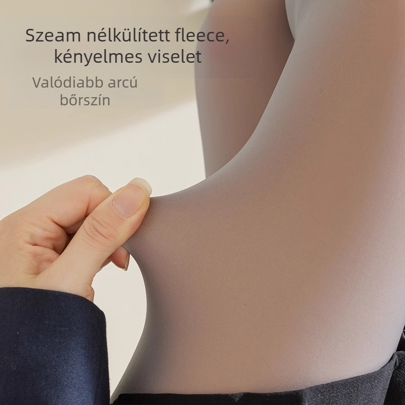 Nylon harisnyanadrág, vastagított, 90–95% nylon, formázás, izzadságfelszívás, szakadás elleni védelem, súrlódás elleni védelem