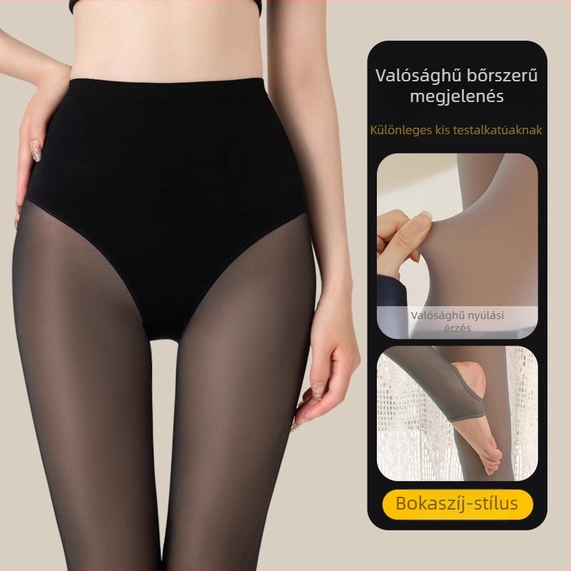 Nylon harisnyanadrág, vastagított, 90–95% nylon, formázás, izzadságfelszívás, szakadás elleni védelem, súrlódás elleni védelem
