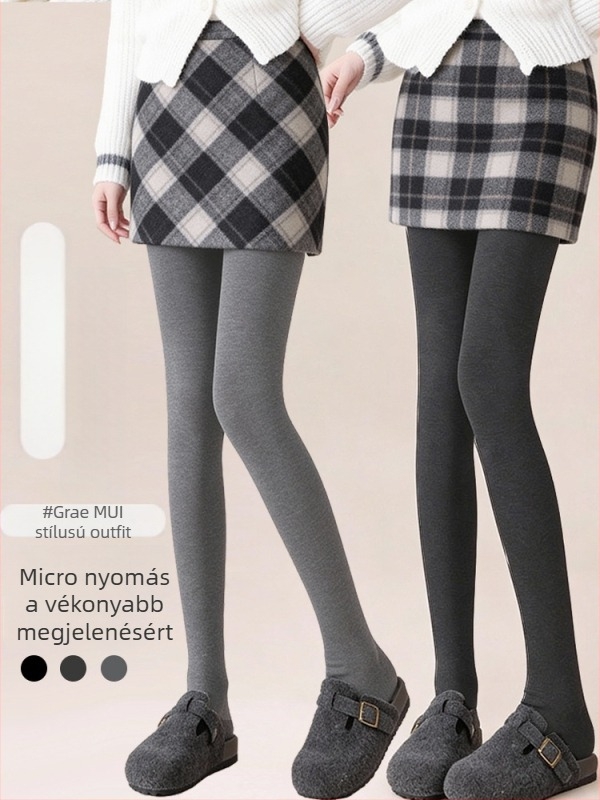 Egyrészes harisnya viszkóz rostból, vastag, formázó hatás, magas rugalmasság