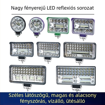 LED hátsó világítás nagy látómezővel – 12–24V, Cree LED, IP67, 50 440 lm